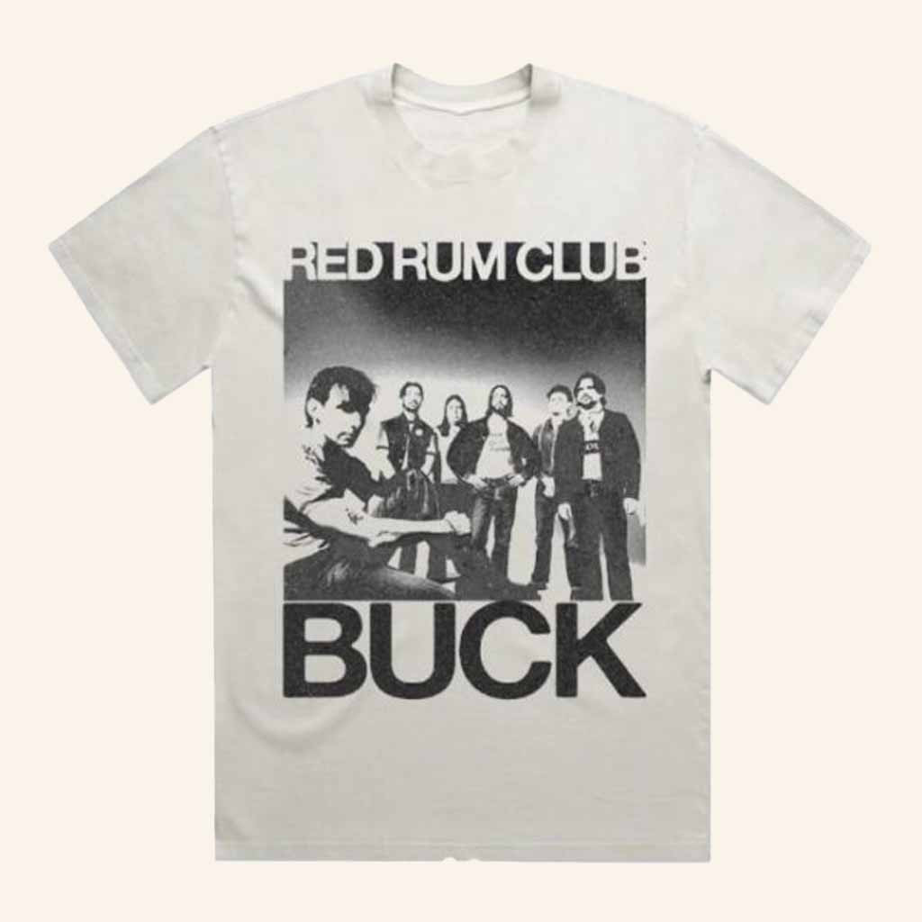 Red Rum Club Merch Buck Photo T-Shirt Music Related Gifts For Guys Red Rum Club Merch Buck Photo T-Shirt Music Related Gifts For Guys