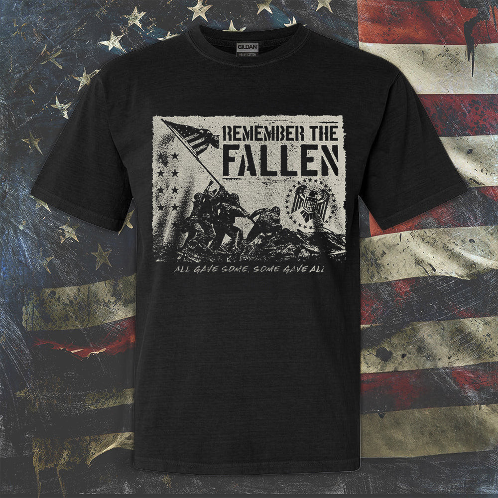 Remember The Fallen All Gave Some Some Gave All Shirt Raising The Flag On Iwo Jima Remember The Fallen All Gave Some Some Gave All Shirt Raising The Flag On Iwo Jima