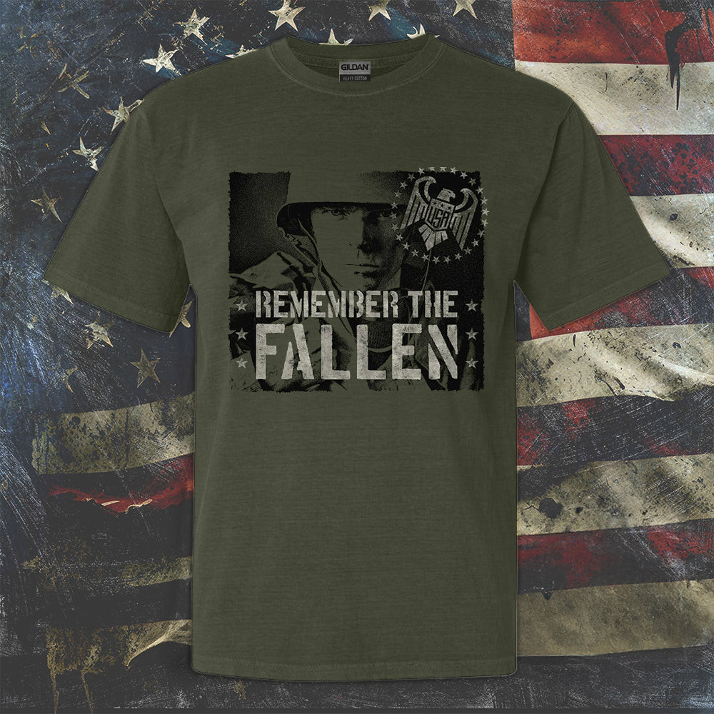 Remember The Fallen Veteran Shirt Remembrance Fallen Soldier Veterans Day T-Shirt Gifts