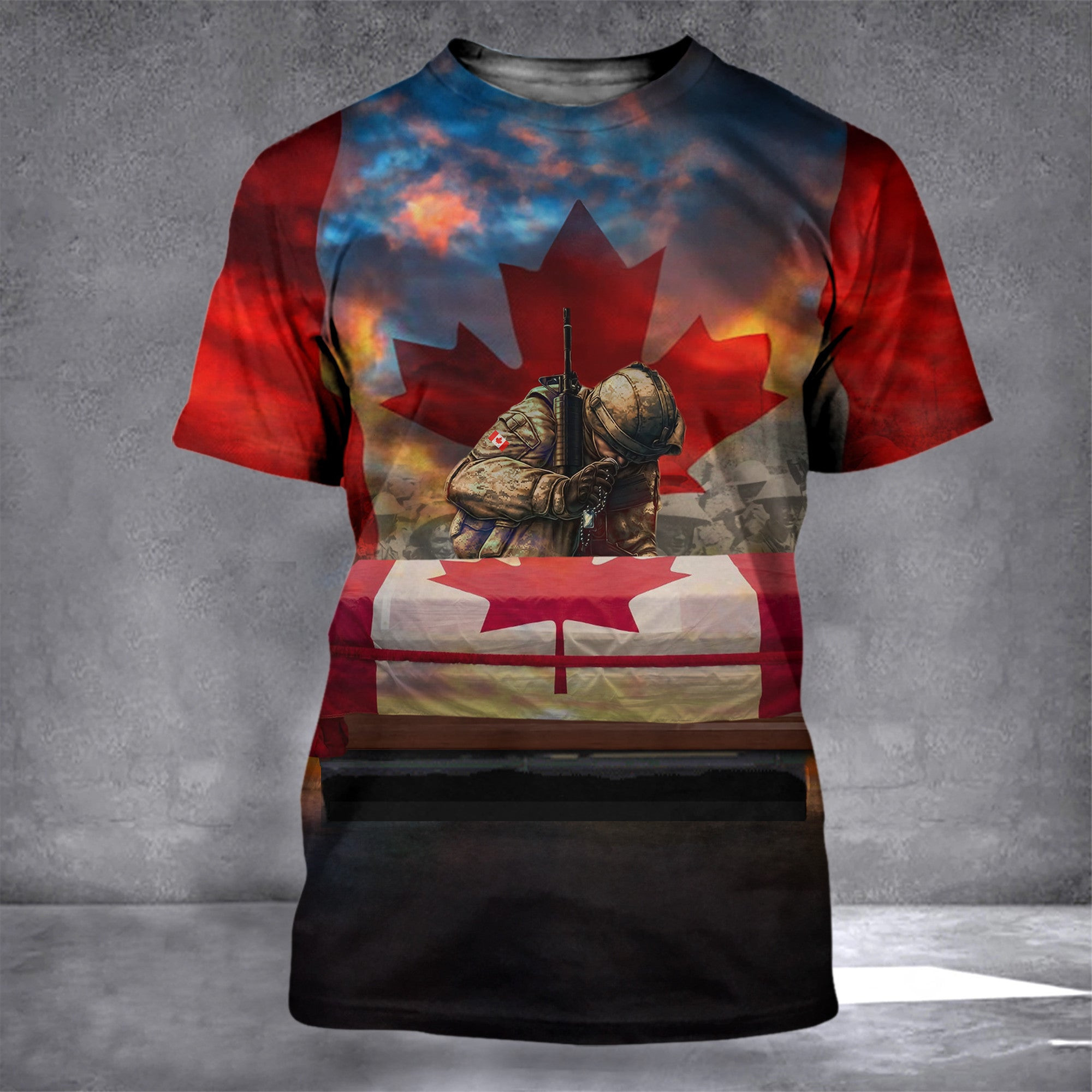 Remembrance Canadian Veteran T-Shirt Remembrance Canadian Veteran T-Shirt