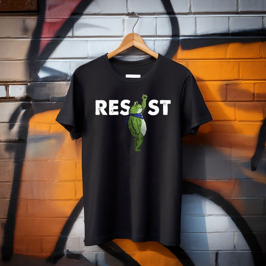 Resist Frog Portland Frog Protest Tee Shirts Pro Democracy Frog Merch Resist Frog Portland Frog Protest Tee Shirts Pro Democracy Frog Merch