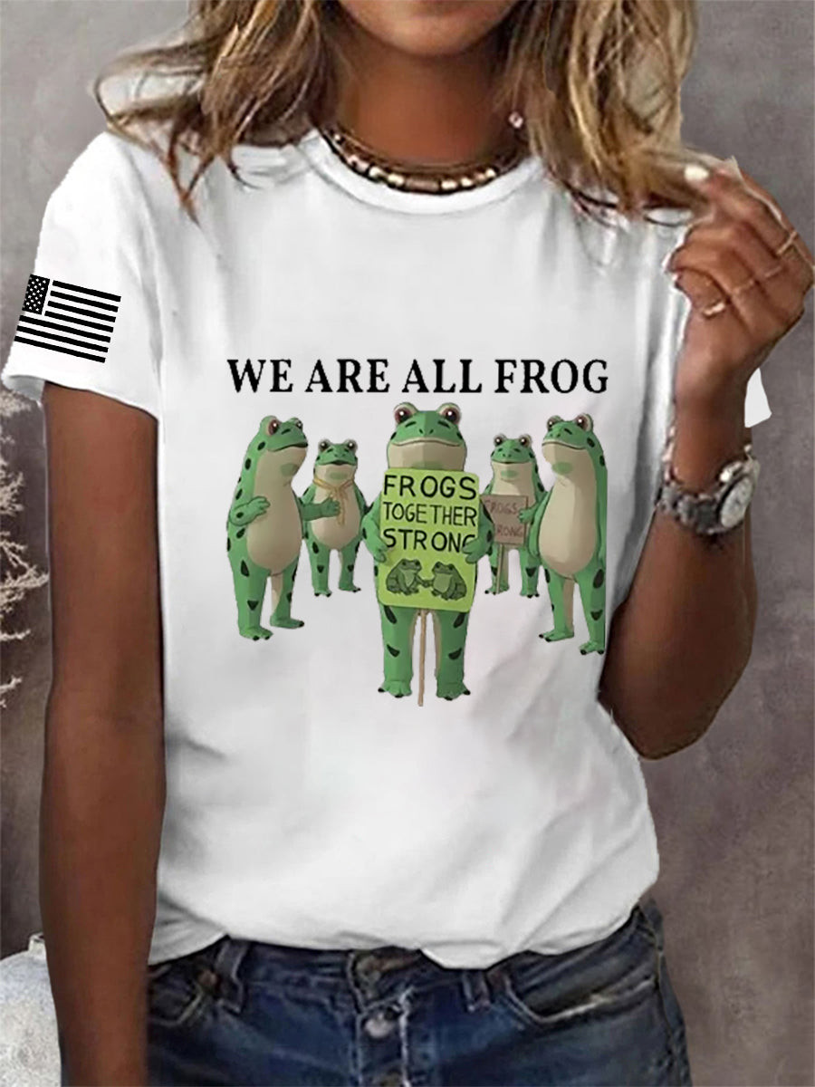 Resist Frog T-Shirt We Are All Frog Shirt No Kings In America Merch Gifts For Supporters Resist Frog T-Shirt We Are All Frog Shirt No Kings In America Merch Gifts For Supporters
