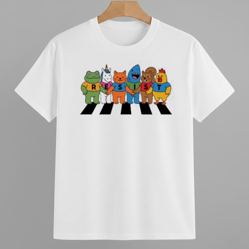 Resist Frog with Friends Funny Portland Frog Resist Animals Anti Trump Shirt Anti Fascism Frog Merch Resist Frog with Friends Funny Portland Frog Resist Animals Anti Trump Shirt Anti Fascism Frog Merch
