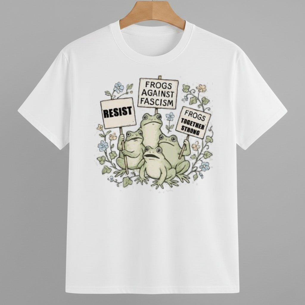 Resist Frogs Against Fascism Frog Together Strong Portland Frog Shirt Abolish ICE Protest Merch Resist Frogs Against Fascism Frog Together Strong Portland Frog Shirt Abolish ICE Protest Merch