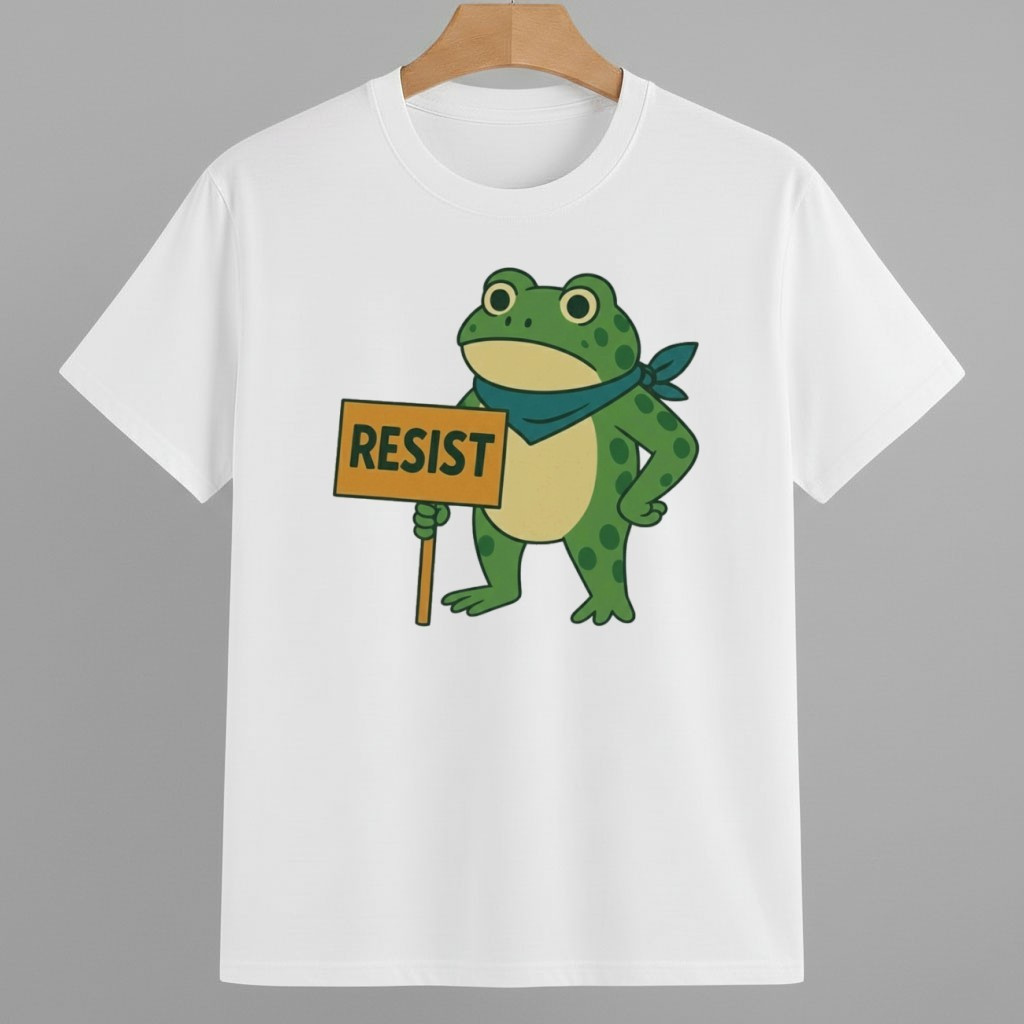 Resist Portland Frog Protest Resistance Anti ICE Anti-Trump Shirt Pro Democracy Frog Merch Resist Portland Frog Protest Resistance Anti ICE Anti-Trump Shirt Pro Democracy Frog Merch