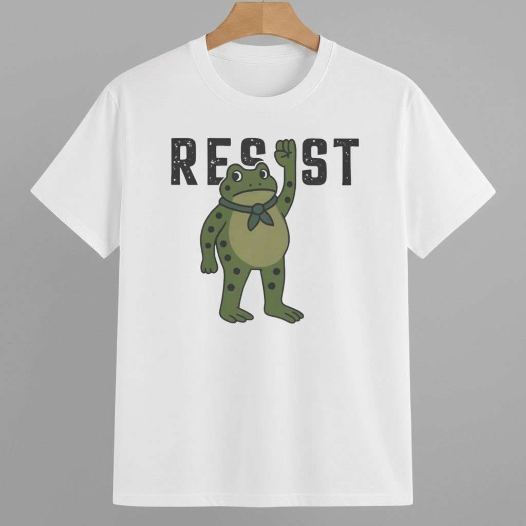 Resist Portland Frog Shirt 8647 Freedom Movement Merch Resist Portland Frog Shirt 8647 Freedom Movement Merch