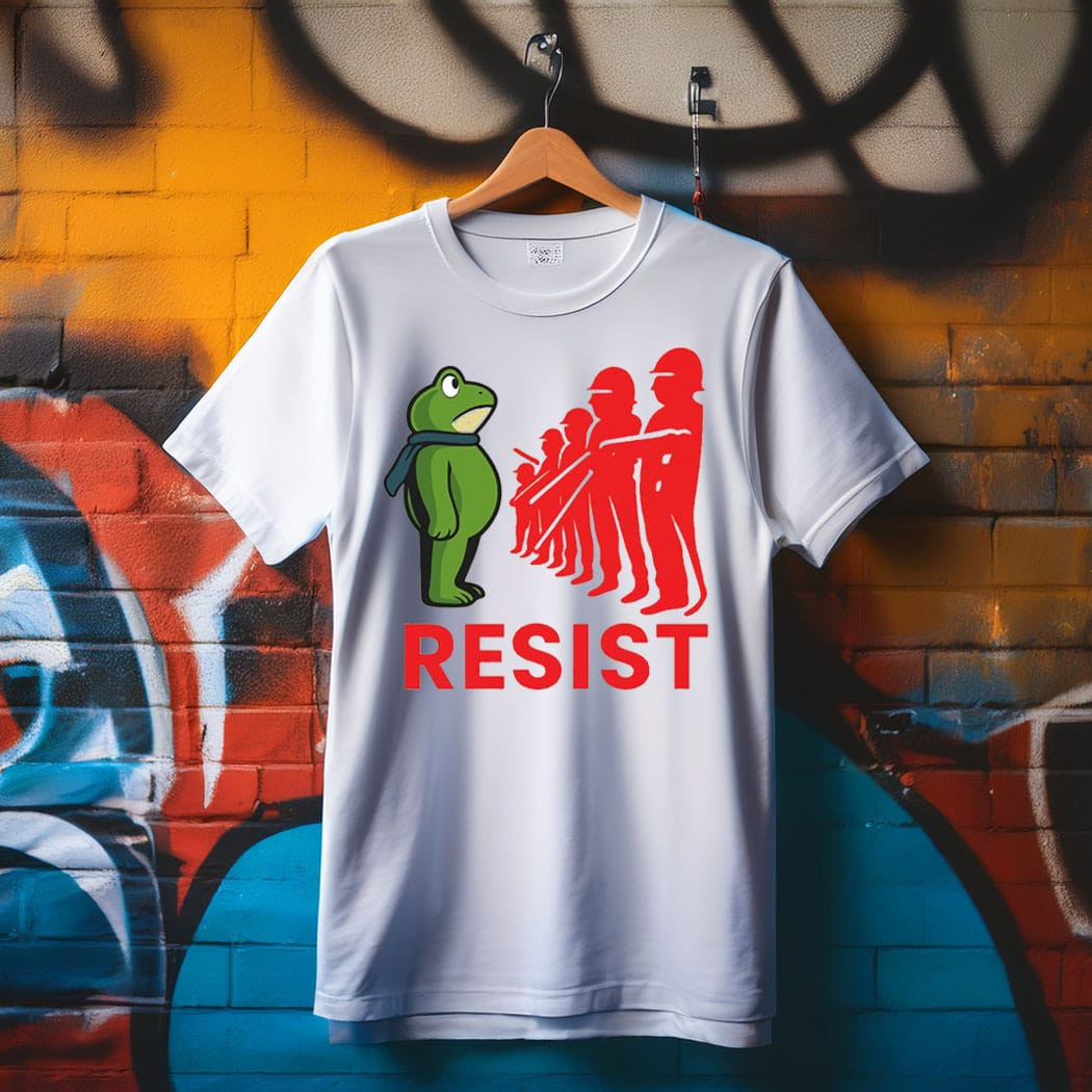 Resist Protest Stand Strong Shirts Pro Democracy Frog Merch Resist Protest Stand Strong Shirts Pro Democracy Frog Merch