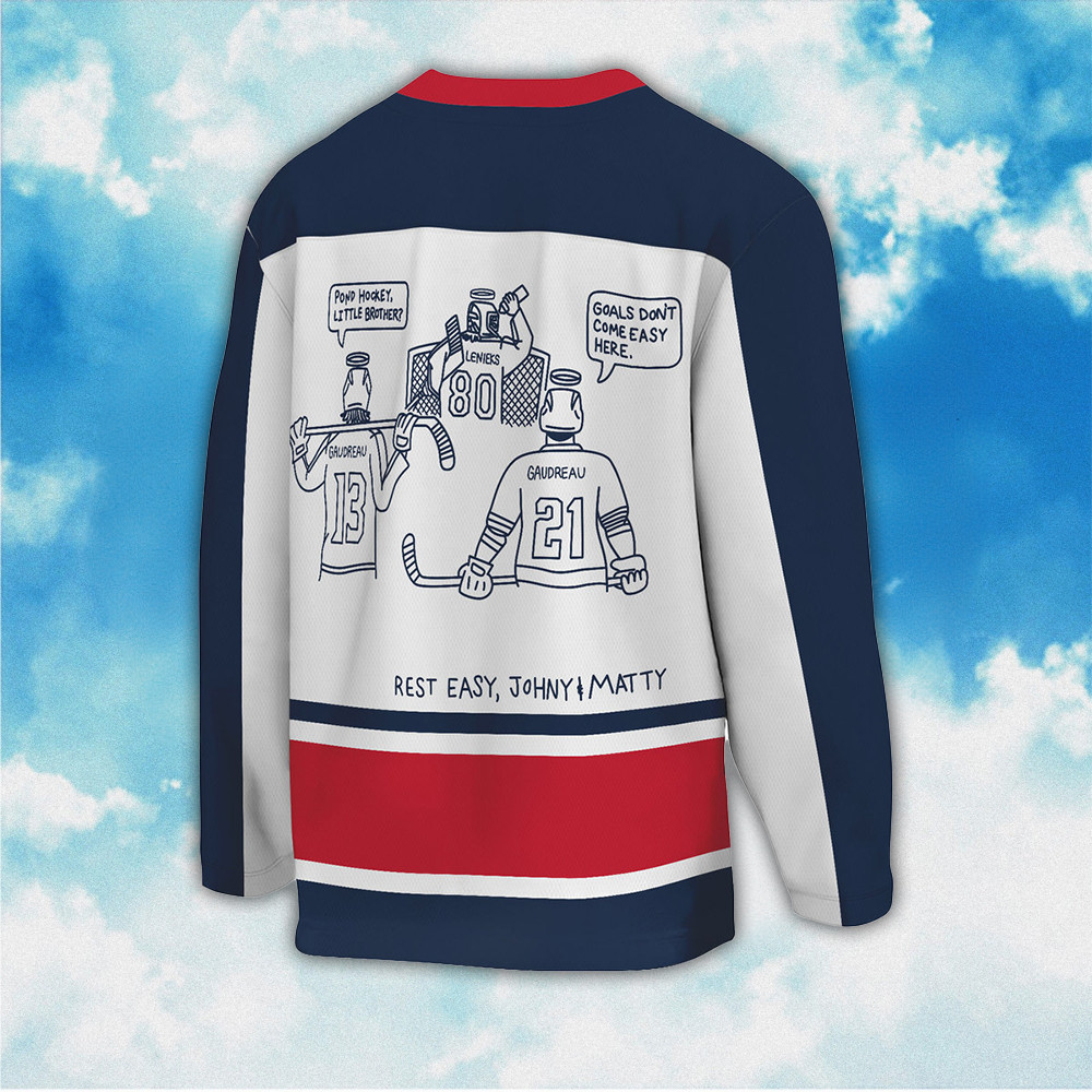 Rest Easy Johnny And Matthew Hockey Jersey R.I.P Johnny And Matthew Shirt Rest Easy Johnny And Matthew Hockey Jersey R.I.P Johnny And Matthew Shirt