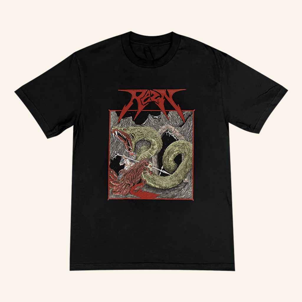 REZN Merch Serpent Black T-Shirt Unique Gifts For Music Lovers REZN Merch Serpent Black T-Shirt Unique Gifts For Music Lovers