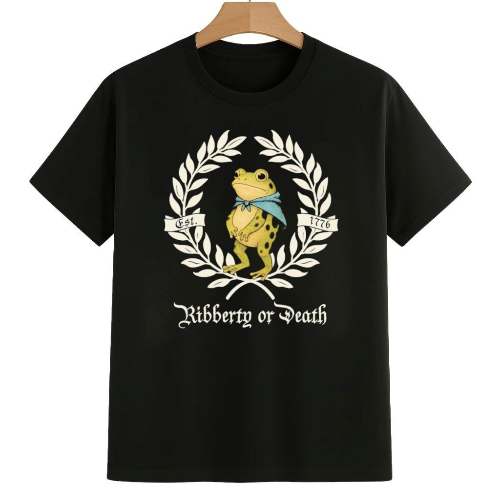 Ribberty or Death Portland Frog Protest Shirt 8647 Freedom Movement Merch Ribberty or Death Portland Frog Protest Shirt 8647 Freedom Movement Merch