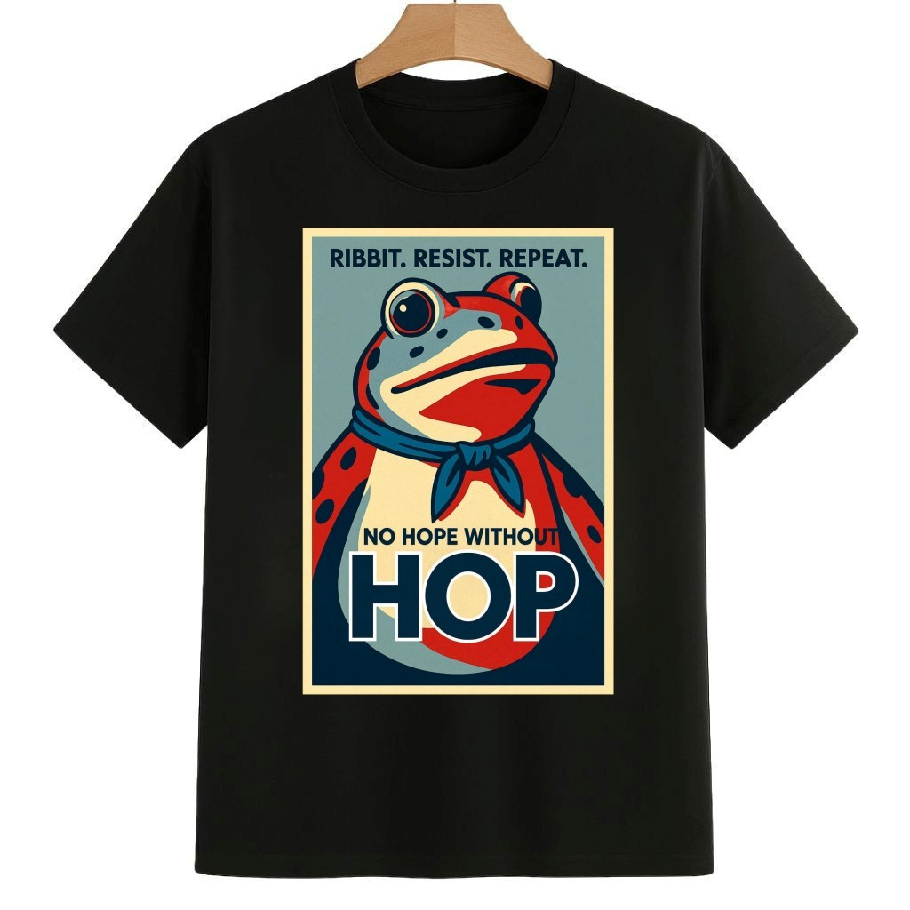 Ribbit Resist Repeat No Hope Without Hop Portland Frog Shirt Anti Fascism Frog Merch Ribbit Resist Repeat No Hope Without Hop Portland Frog Shirt Anti Fascism Frog Merch