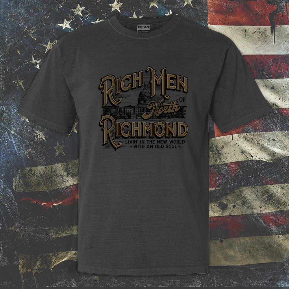 Rich Men North Of Richmond Living In The New World Shirt Country Music T-Shirt Gift Rich Men North Of Richmond Living In The New World Shirt Country Music T-Shirt Gift