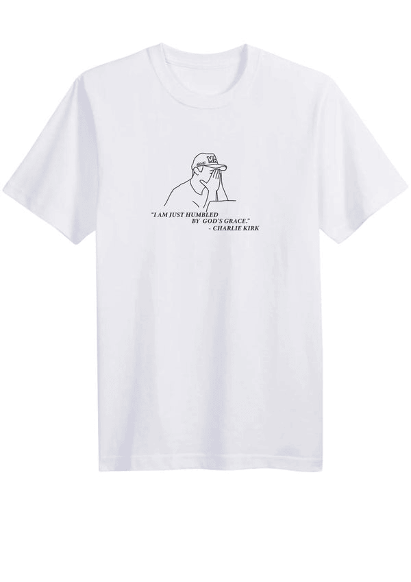 RIP Charlie Kirk Shirt Charlie Kirk Merchandise God's Grace T-Shirt Patriotic Gifts For Him RIP Charlie Kirk Shirt Charlie Kirk Merchandise God's Grace T-Shirt Patriotic Gifts For Him