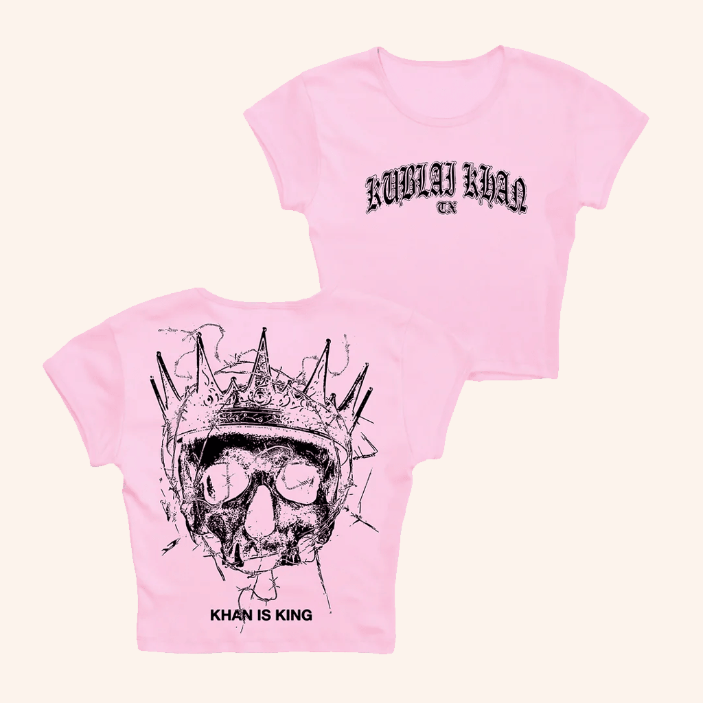 Rise Records Merch Kublai Khan Is King Crop Top Halloween Gift Ideas For Girlfriend Rise Records Merch Kublai Khan Is King Crop Top Halloween Gift Ideas For Girlfriend