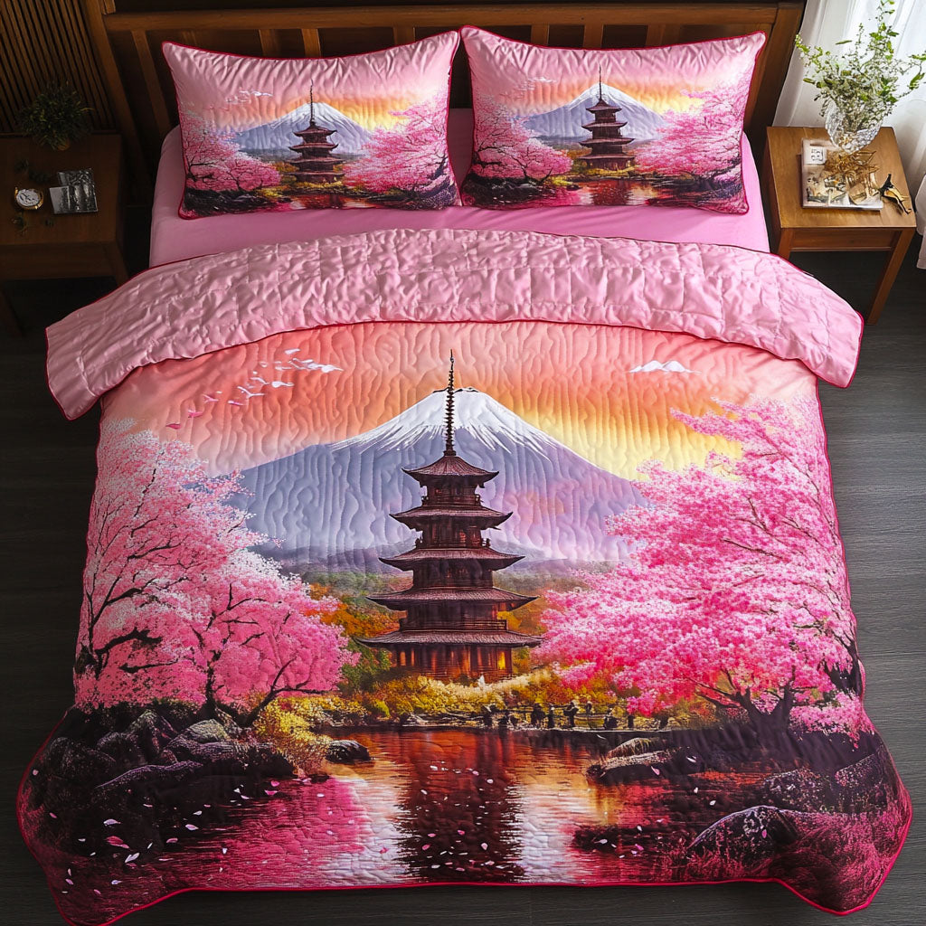 Rising Sun Path Quilted Bedding Set Duvet Cover Bedspreads Fuji Mountain Japanese Gifts Rising Sun Path Quilted Bedding Set Duvet Cover Bedspreads Fuji Mountain Japanese Gifts