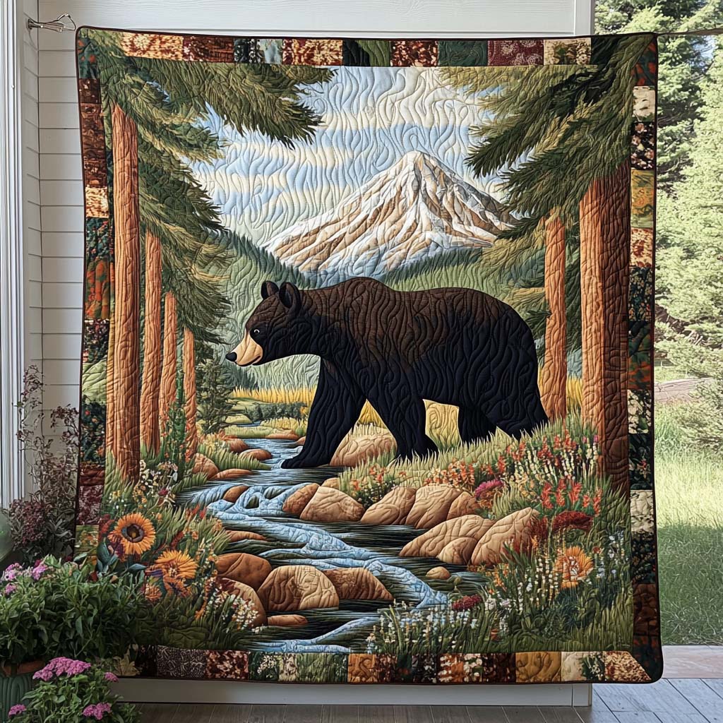 Riverwalk Bears Quilted Blanket Sofa Throw Blanket Bear Gifts For Mom Dad Riverwalk Bears Quilted Blanket Sofa Throw Blanket Bear Gifts For Mom Dad