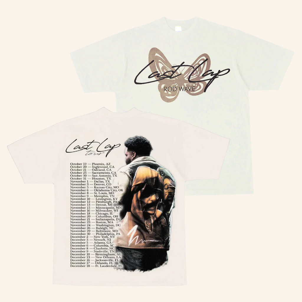 Rod Wave Merch Last Lap Tour Photo T-Shirt Cool Gifts For Music Lovers Rod Wave Merch Last Lap Tour Photo T-Shirt Cool Gifts For Music Lovers