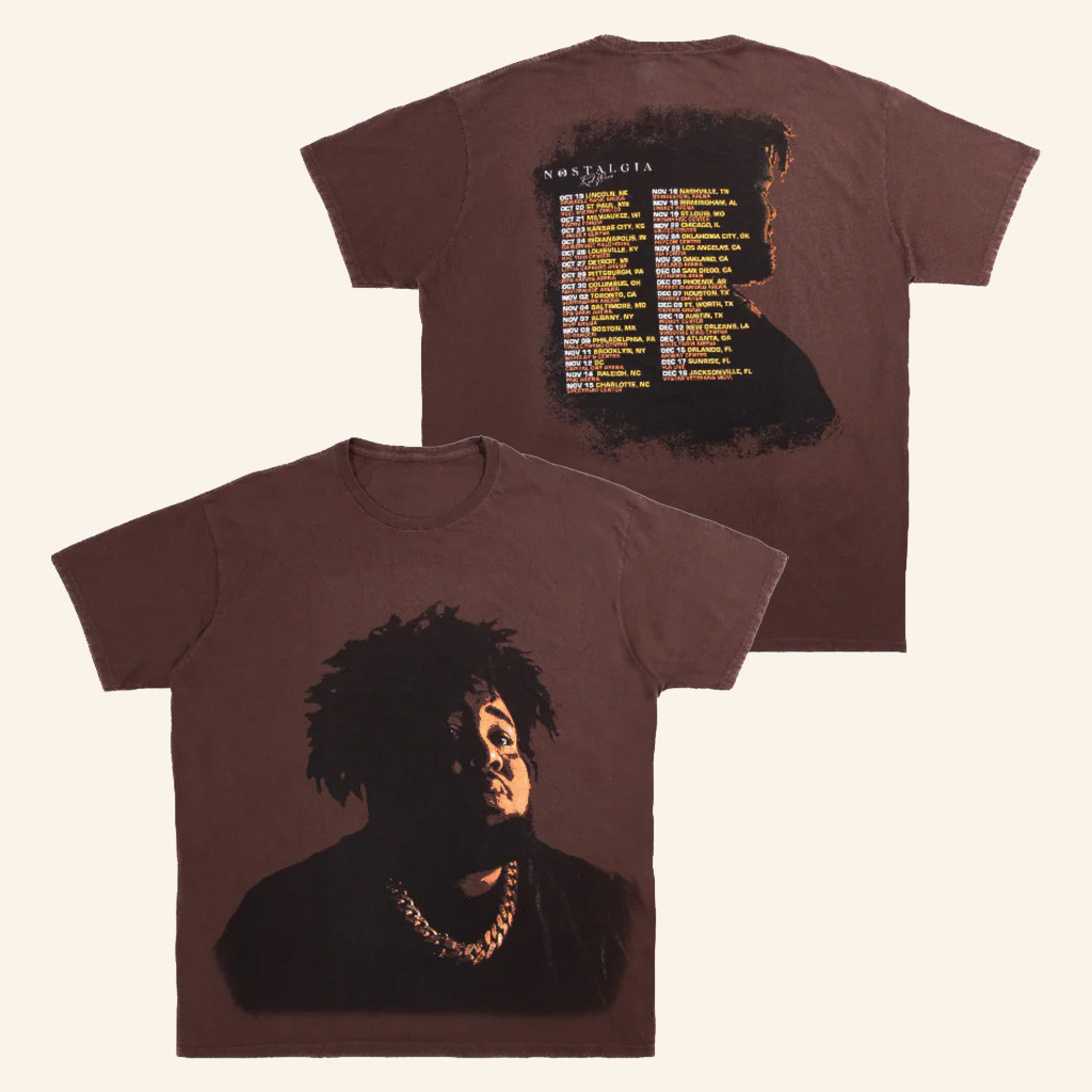 Rod Wave Merch Nostalgia Tour T-Shirt Unique Gifts For Music Lovers Rod Wave Merch Nostalgia Tour T-Shirt Unique Gifts For Music Lovers