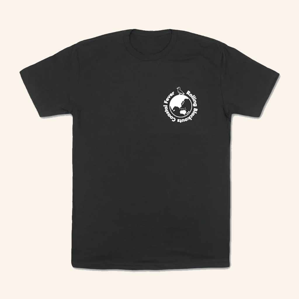 Rolling Blackouts Coastal Fever Merch Globe Black T-Shirt Best Christmas Gifts For Dad Rolling Blackouts Coastal Fever Merch Globe Black T-Shirt Best Christmas Gifts For Dad
