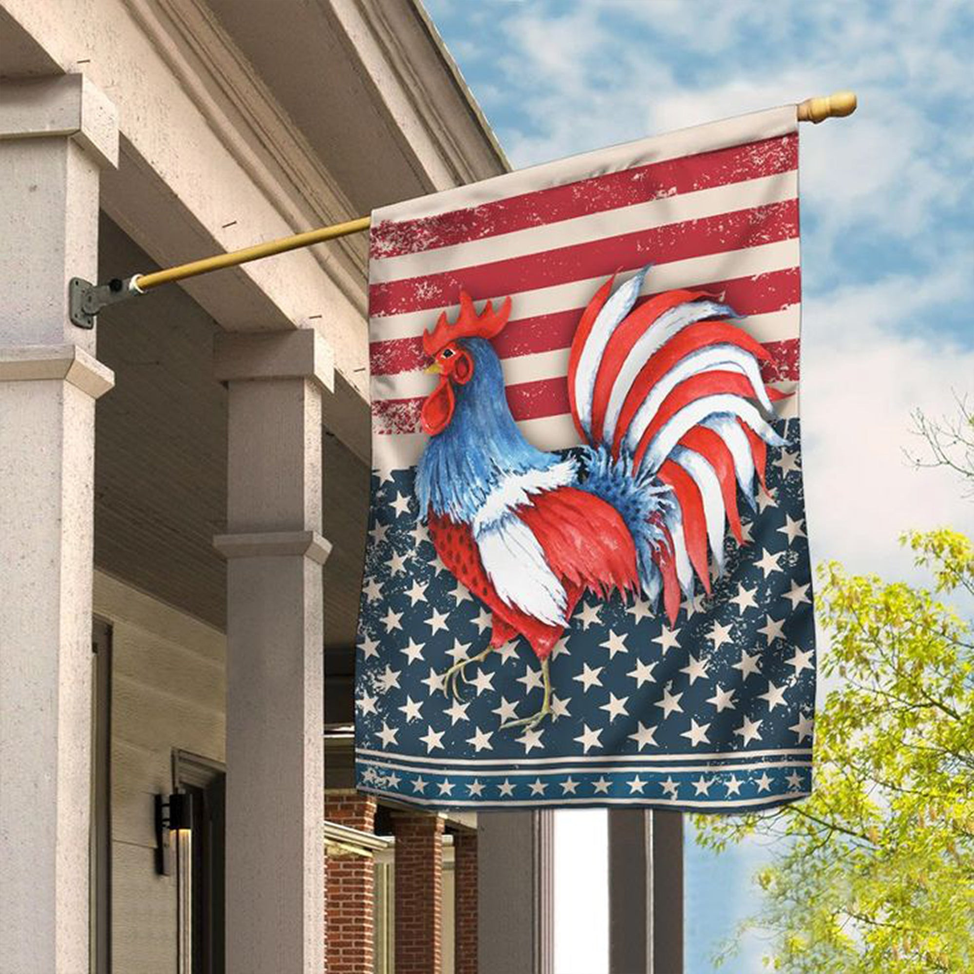 Rooster American Flag Vintage Old Retro Cockerel Flag Gifts For Rooster Lovers Rooster American Flag Vintage Old Retro Cockerel Flag Gifts For Rooster Lovers