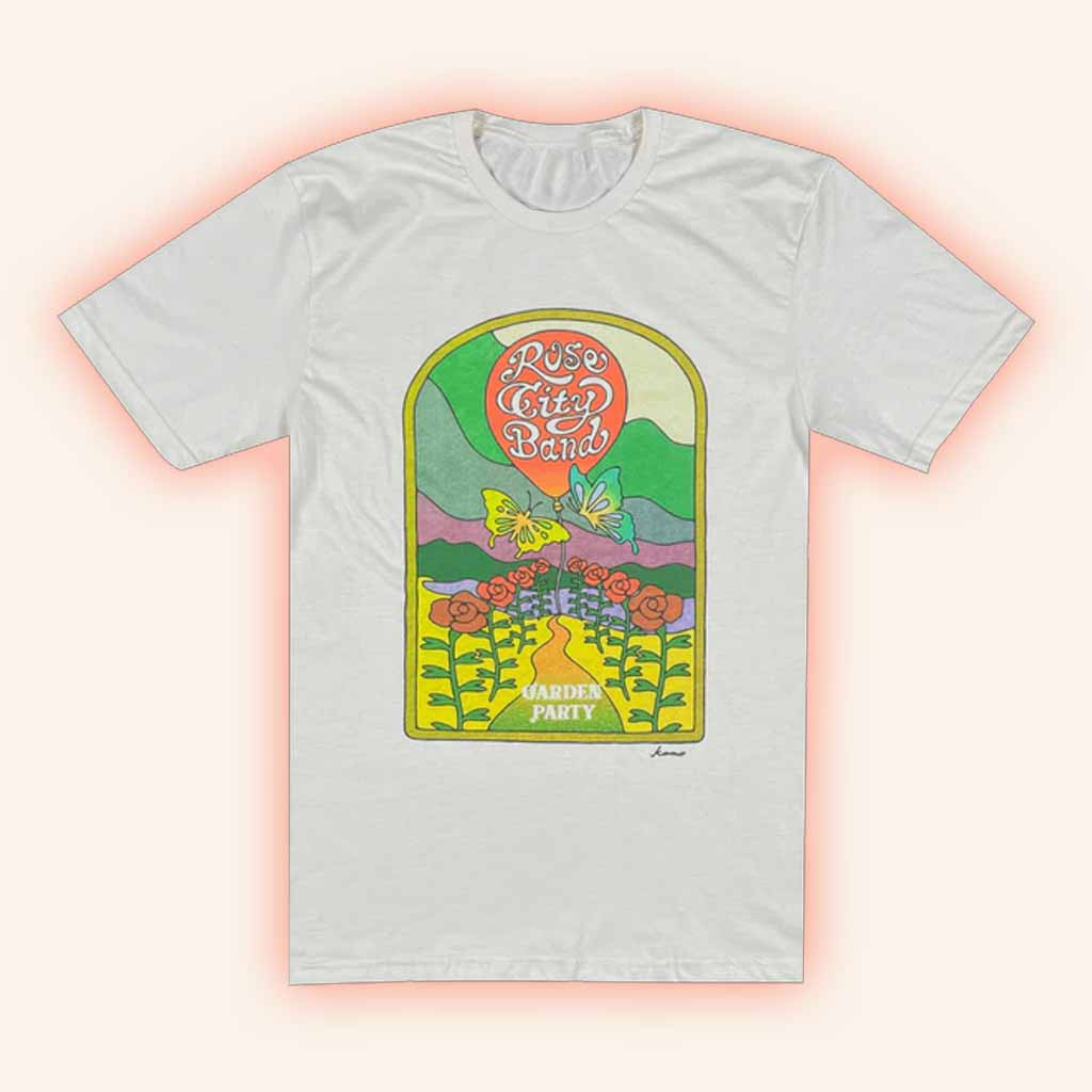 Rose City Band Merch Garden Party T-Shirt Best Gifts For Music Lovers Rose City Band Merch Garden Party T-Shirt Best Gifts For Music Lovers
