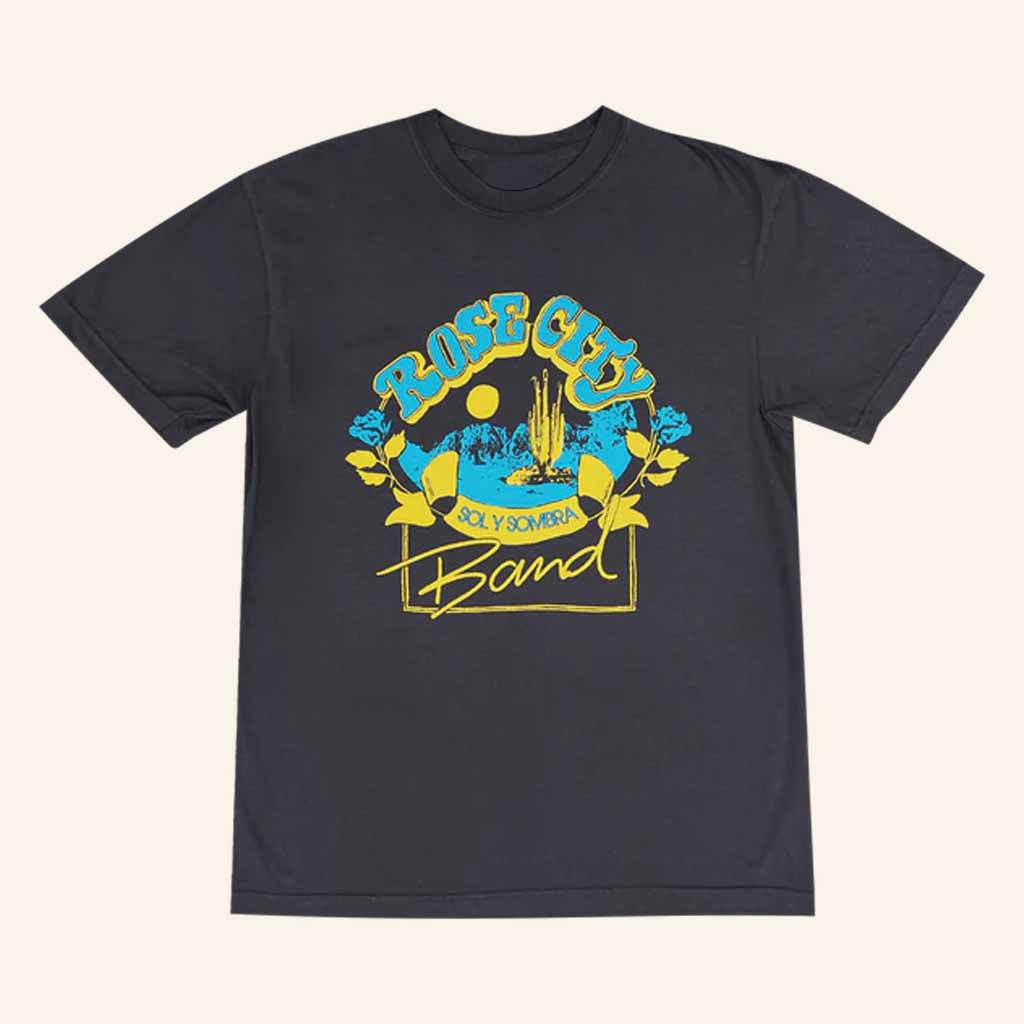 Rose City Band Merch Sol Y Sombra T-Shirt Best Gifts For Music Lovers