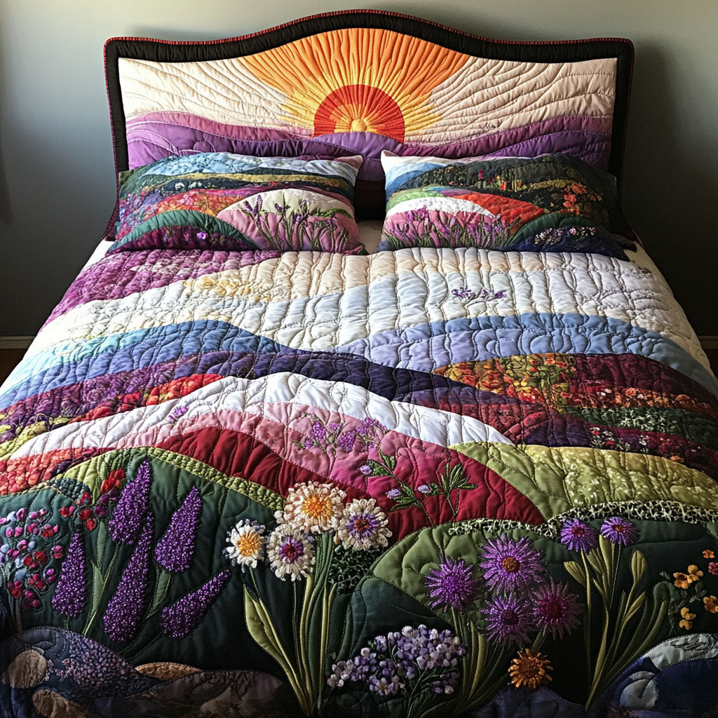 Royal Blossom Quilted Bedding Set Duvet Cover Bedspreads Flower Presents Royal Blossom Quilted Bedding Set Duvet Cover Bedspreads Flower Presents