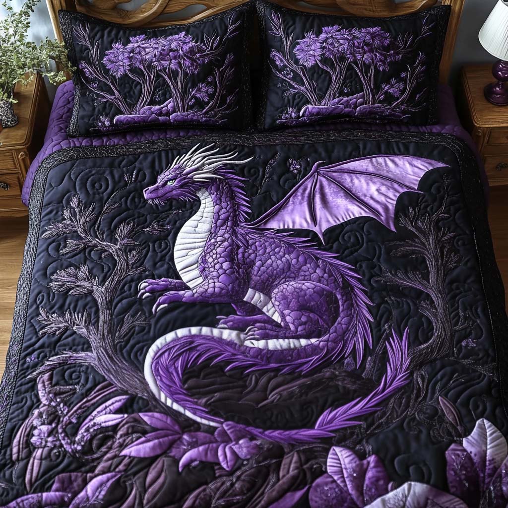Royal Scales Quilted Bedding Set Duvet Cover Bed Sheet Set Dragon Presents For Men Royal Scales Quilted Bedding Set Duvet Cover Bed Sheet Set Dragon Presents For Men