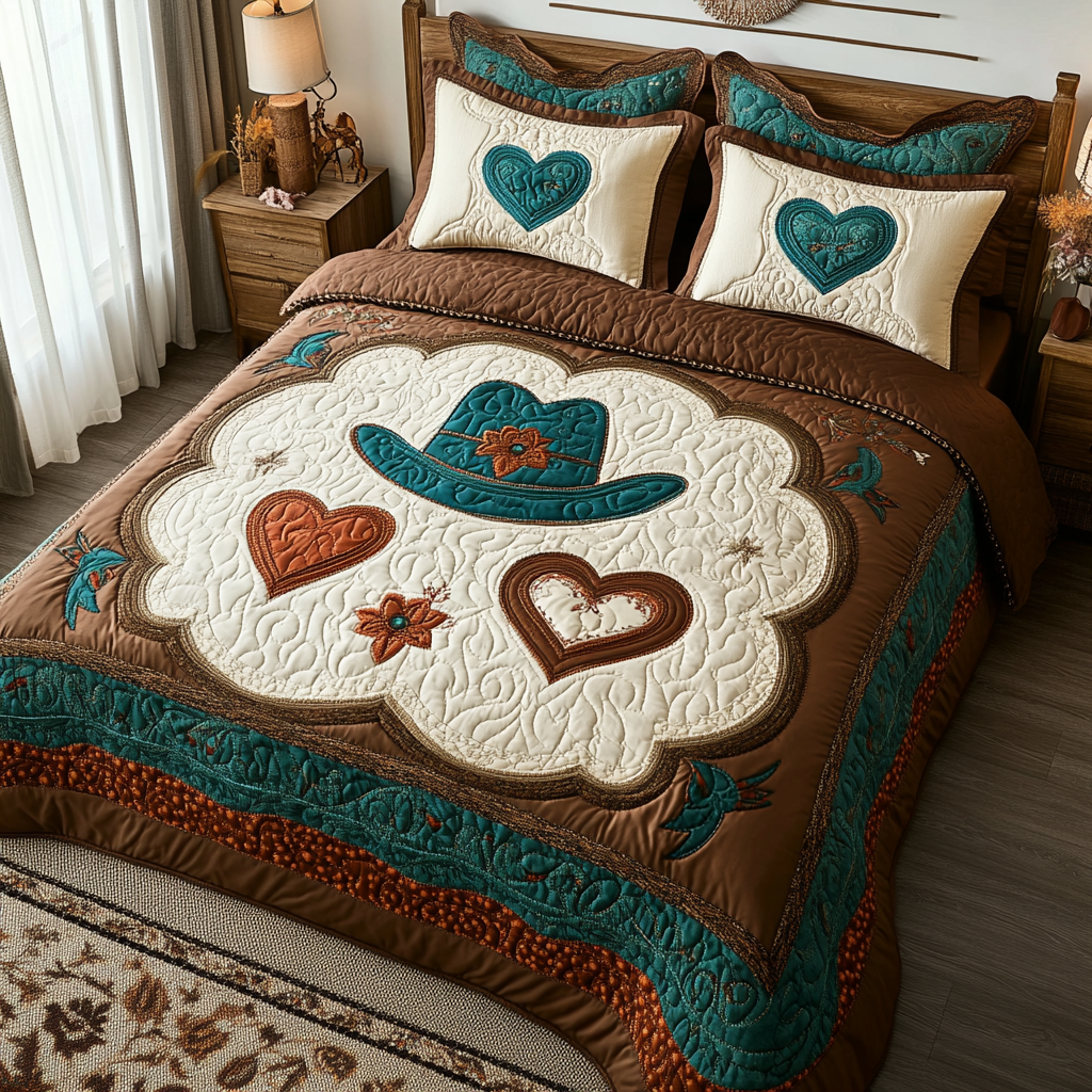 Rustic Charm Quilted Bedding Set Duvet Cover Bed Sheet Set Cowboy Theme Gifts Western Rustic Charm Quilted Bedding Set Duvet Cover Bed Sheet Set Cowboy Theme Gifts Western