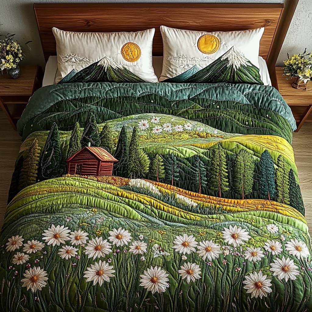 Rustic Glow Quilted Bedding Set Duvet Cover Bedspreads Xmas Present Ideas For Sister In Law Rustic Glow Quilted Bedding Set Duvet Cover Bedspreads Xmas Present Ideas For Sister In Law