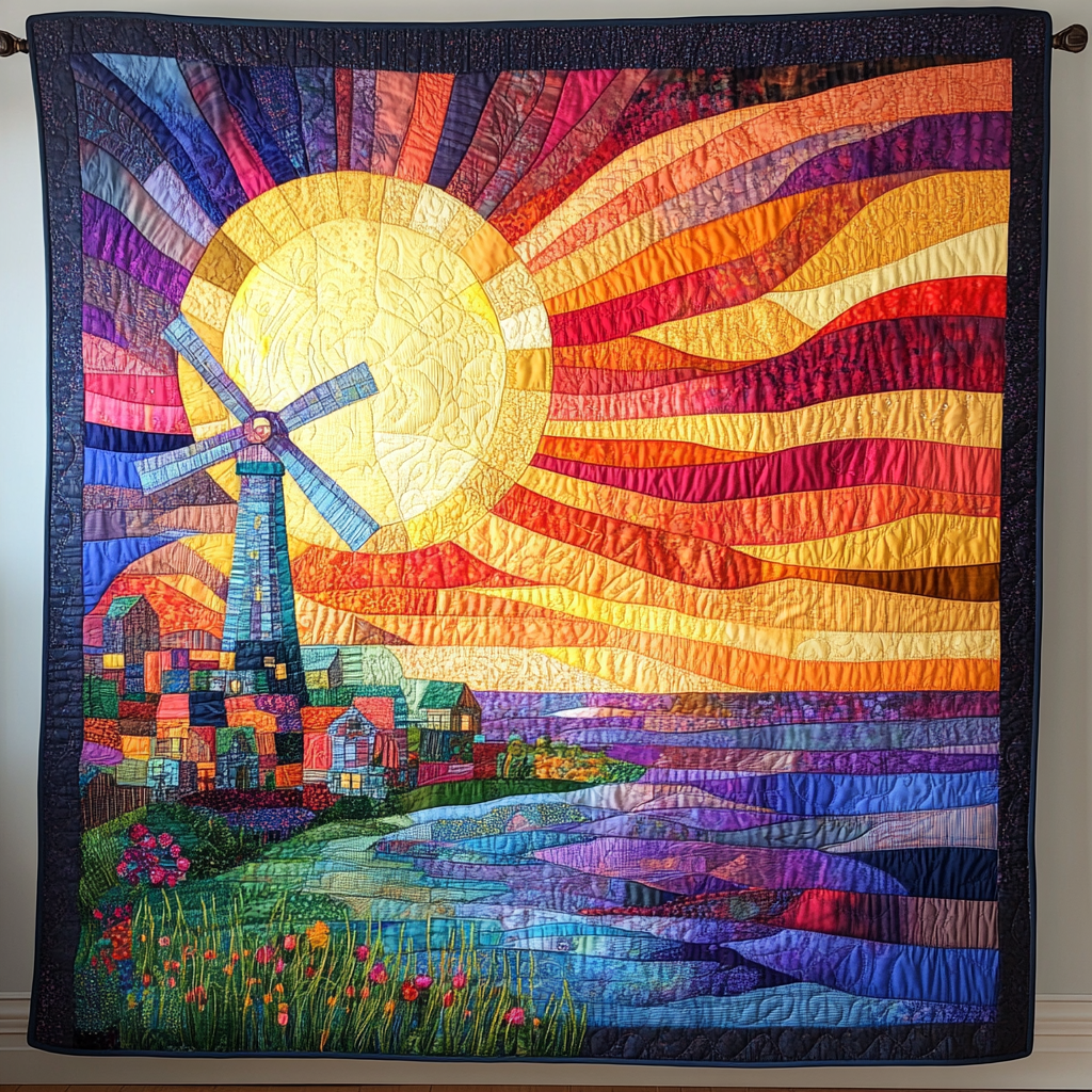 Rustic Horizon Quilted Blanket Cute Colorful Blanket Things To Get Your Mom For Christmas Rustic Horizon Quilted Blanket Cute Colorful Blanket Things To Get Your Mom For Christmas