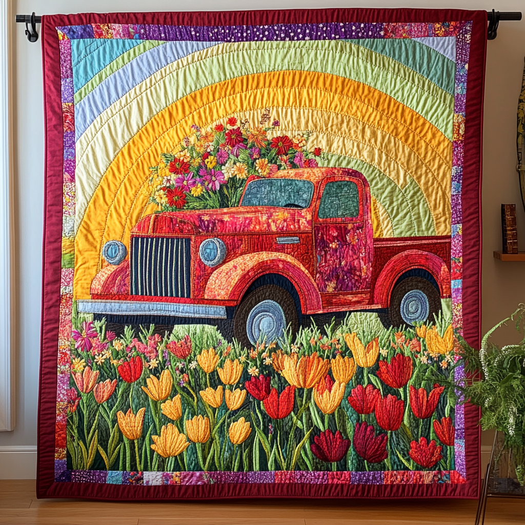 Rustic Rides Quilted Blanket Cute Colorful Blanket Christmas Gifts For Brother And Sister In Law Rustic Rides Quilted Blanket Cute Colorful Blanket Christmas Gifts For Brother And Sister In Law