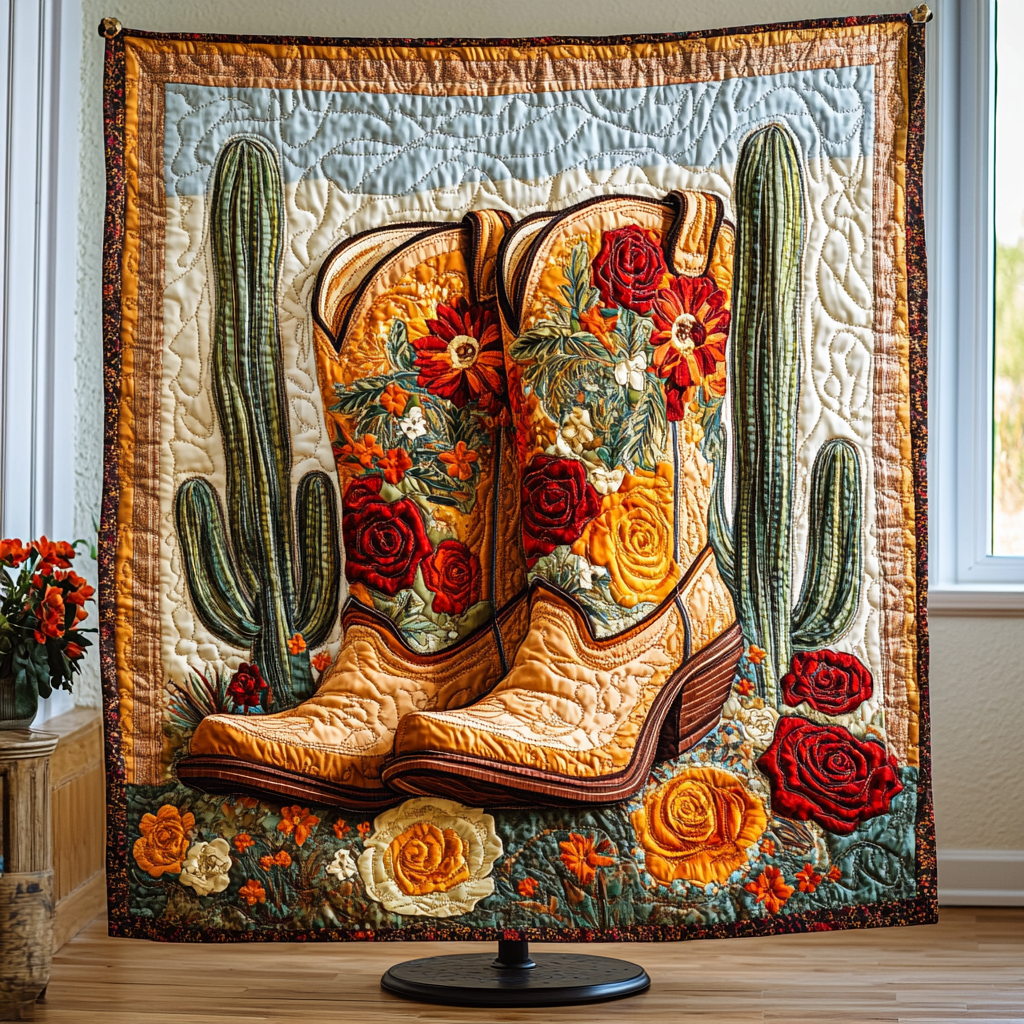 Rustic Rodeo Quilted Blanket Cute Colorful Blanket Western Cowboy Gifts For Him Rustic Rodeo Quilted Blanket Cute Colorful Blanket Western Cowboy Gifts For Him