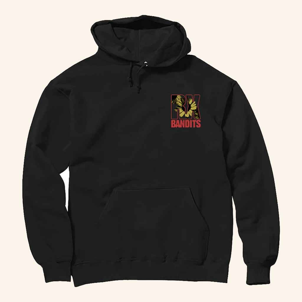 RX Bandits Merch RX Bandits Sunflowers Black Hoodie Music Related Gifts For Guys RX Bandits Merch RX Bandits Sunflowers Black Hoodie Music Related Gifts For Guys