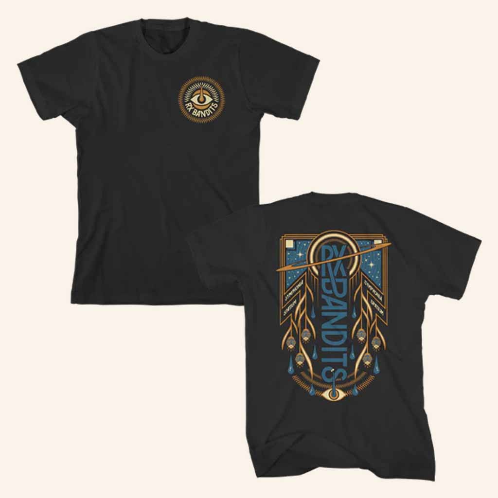 RX Bandits Merch Symphonia Spatium Black T-Shirt Music Gift Ideas For Guys RX Bandits Merch Symphonia Spatium Black T-Shirt Music Gift Ideas For Guys