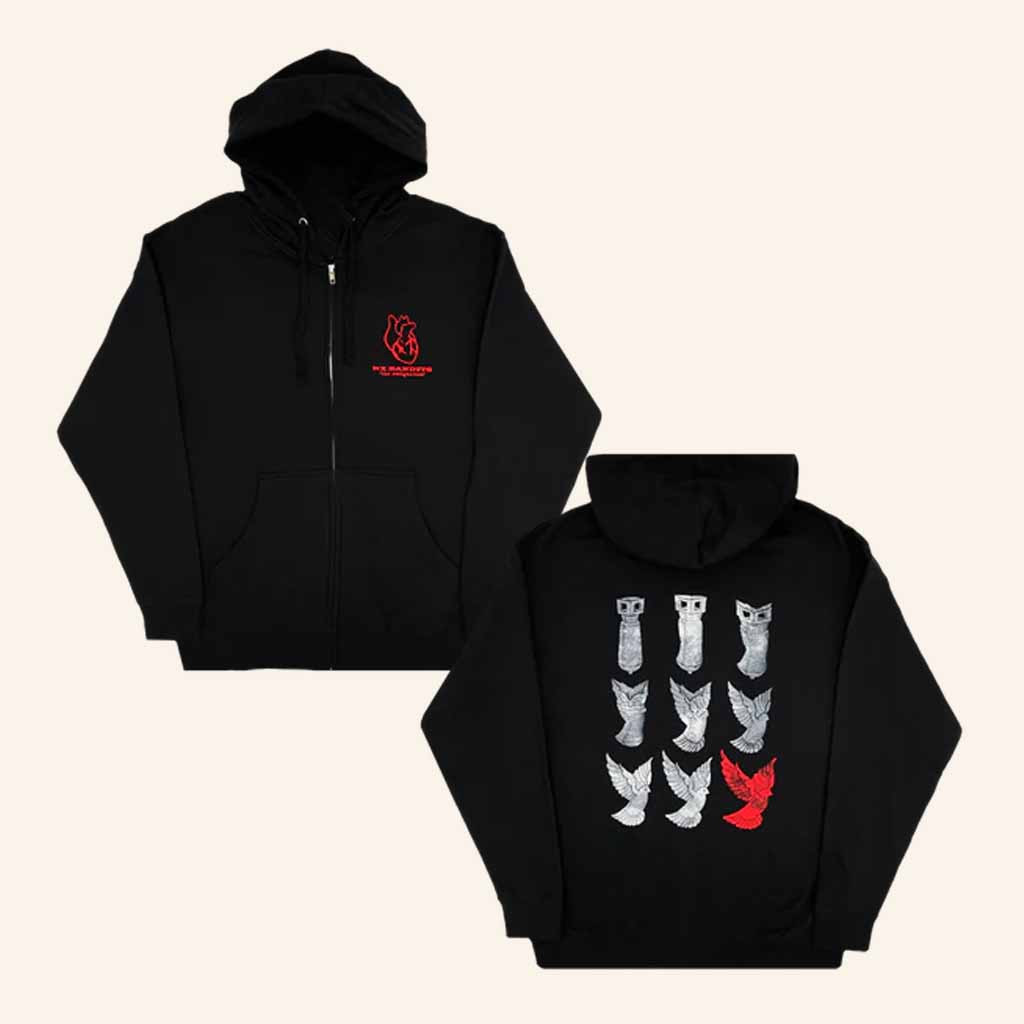 RX Bandits Merch The Resignation Black Zip Hoodie Christmas Presents For Him RX Bandits Merch The Resignation Black Zip Hoodie Christmas Presents For Him