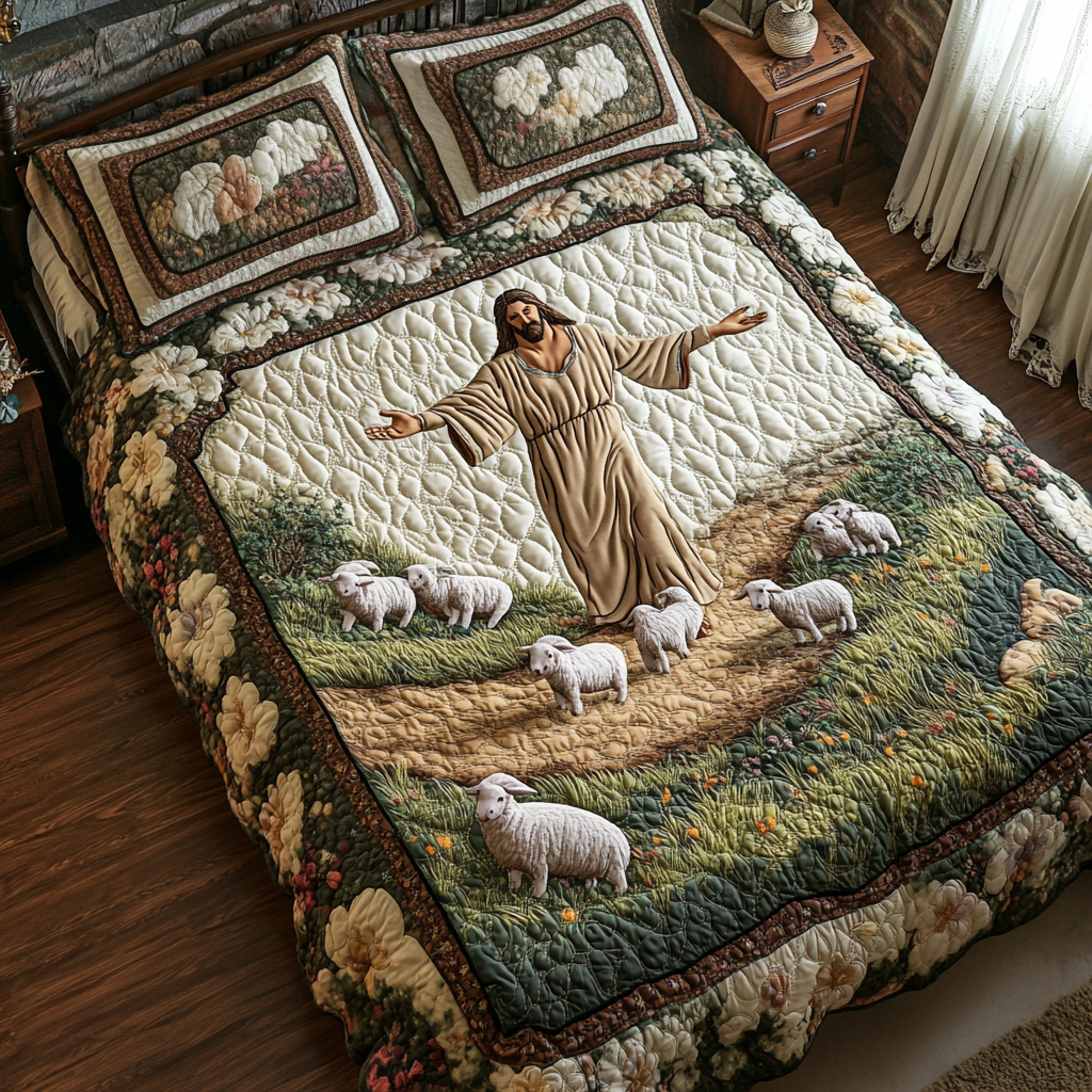 Sacred Love Quilted Bedding Set Duvet Cover Merch Best Christian Gifts Sacred Love Quilted Bedding Set Duvet Cover Merch Best Christian Gifts