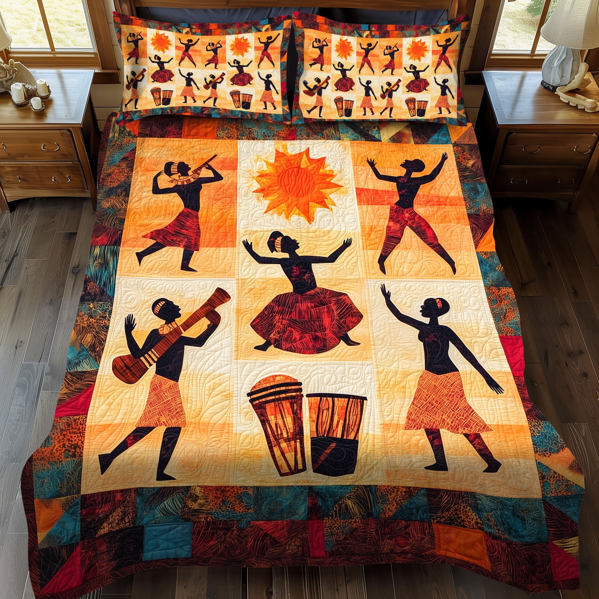 Sacred Warriors Quilted Bedding Set Duvet Cover Merch Best Native American Gifts For Her Sacred Warriors Quilted Bedding Set Duvet Cover Merch Best Native American Gifts For Her