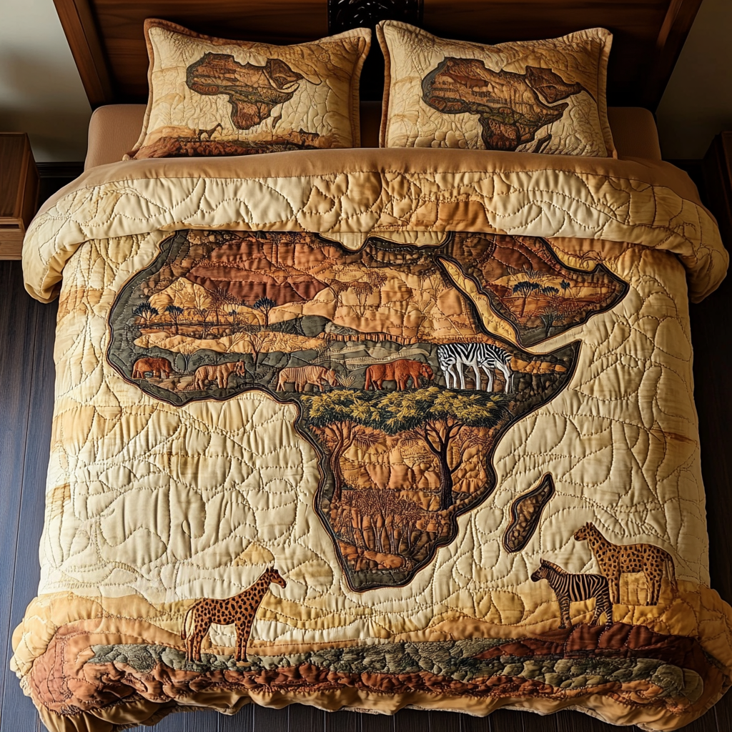 Safari Dream Quilted Bedding Set Duvet Cover Merch Best Melanin Gifts For Ladies Safari Dream Quilted Bedding Set Duvet Cover Merch Best Melanin Gifts For Ladies