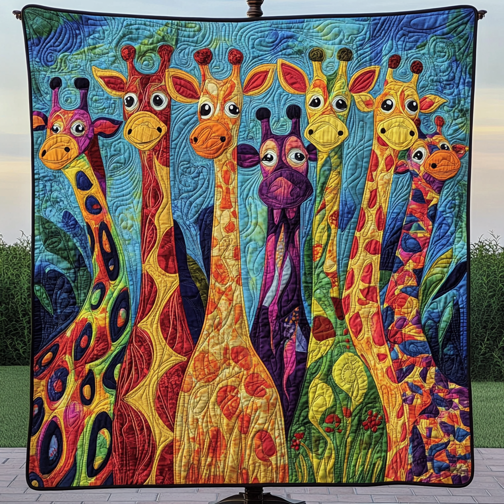 Safari Patch Quilted Blanket Nice Throw Blanket Gift Ideas For Giraffe Lovers Safari Patch Quilted Blanket Nice Throw Blanket Gift Ideas For Giraffe Lovers