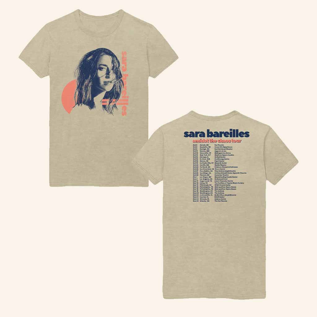 Sara Bareilles Merch Amidst The Chaos Tour T-Shirt Gifts For Music Enthusiasts Sara Bareilles Merch Amidst The Chaos Tour T-Shirt Gifts For Music Enthusiasts