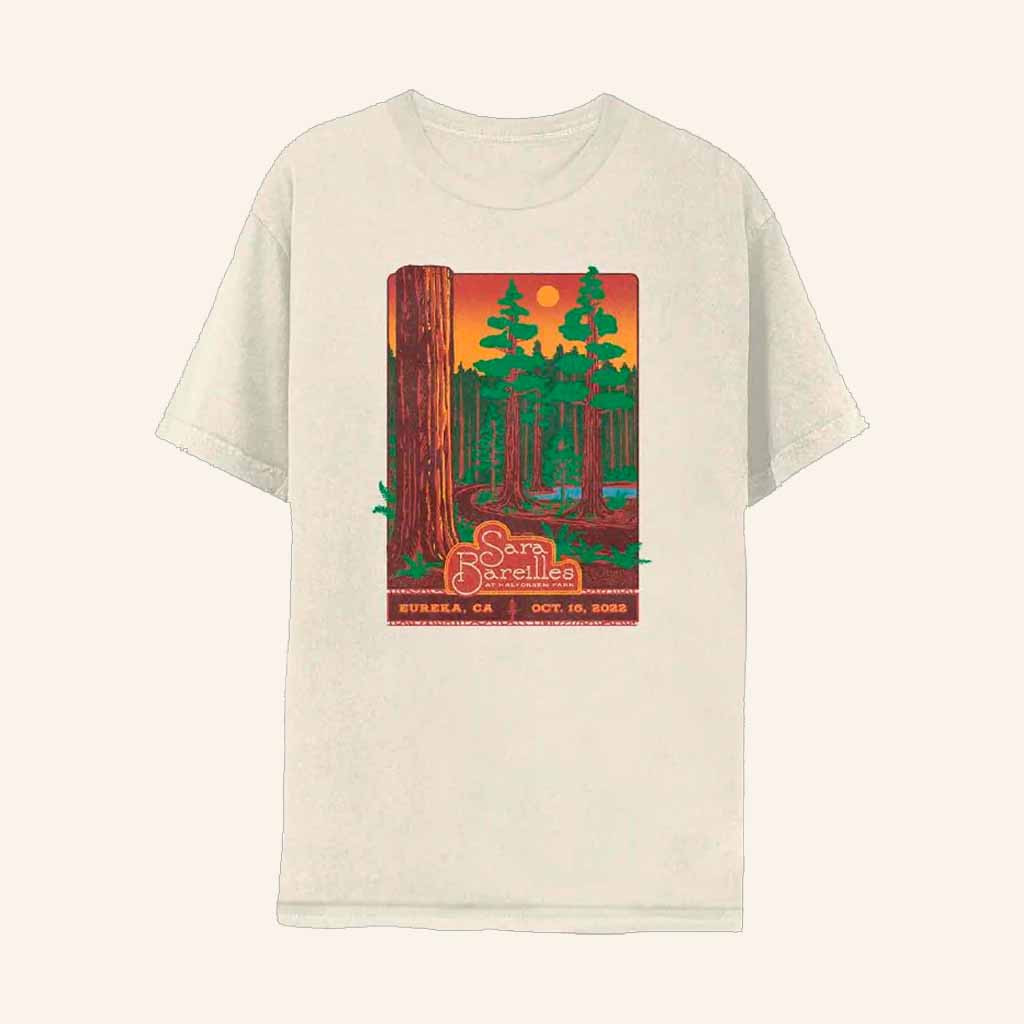 Sara Bareilles Merch Halvorsen Park T-Shirt Christmas Present Ideas For Him