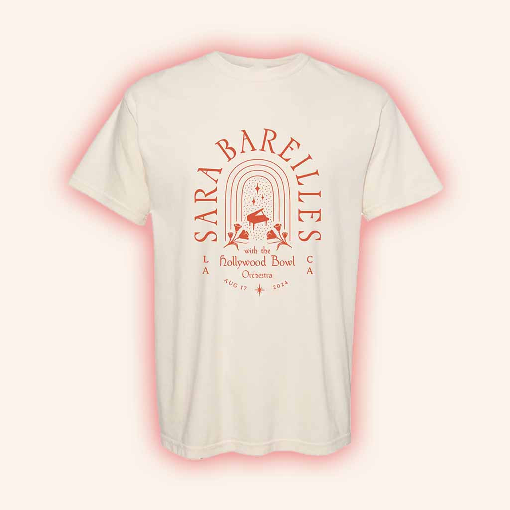 Sara Bareilles Merch Hollywood Bowl Tour T-Shirt Gifts For Music Enthusiasts Sara Bareilles Merch Hollywood Bowl Tour T-Shirt Gifts For Music Enthusiasts