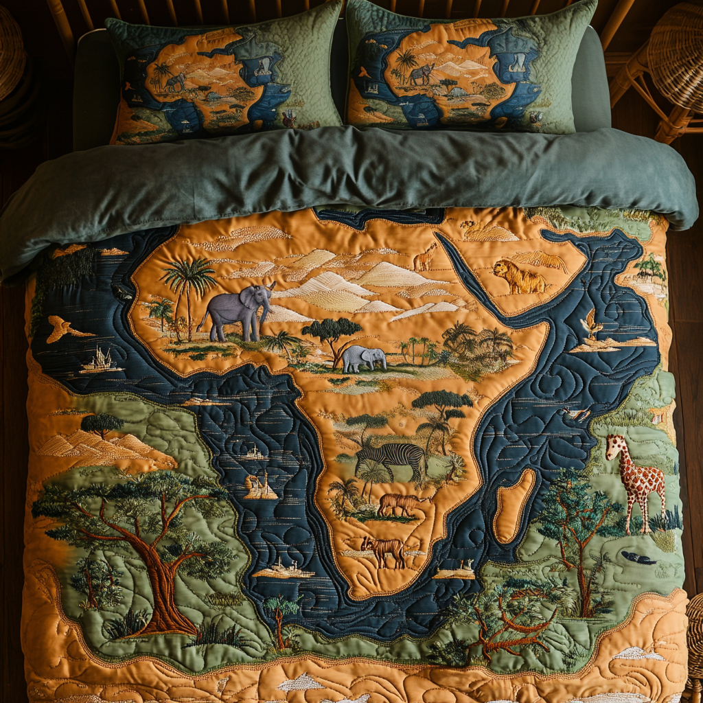 Savannah Soul Quilted Bedding Set Duvet Cover Merch Melanin African American Gifts Savannah Soul Quilted Bedding Set Duvet Cover Merch Melanin African American Gifts