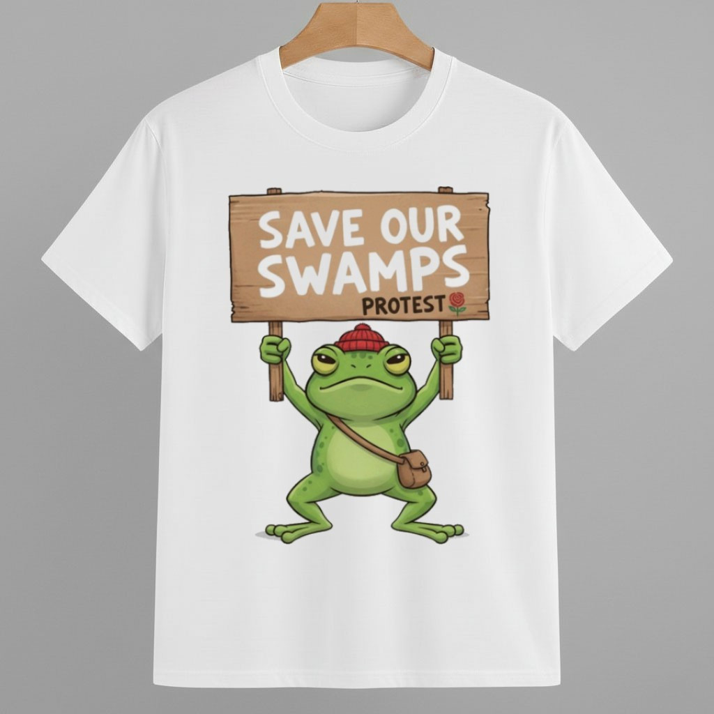Save Our Swamps Protest Frog Portland Shirt Pro Democracy Frog Merch Save Our Swamps Protest Frog Portland Shirt Pro Democracy Frog Merch