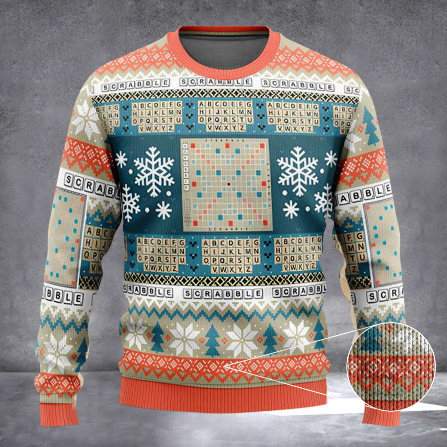 Scrabble Board Games Ugly Christmas Sweater Gifts For Scrabble Board Games Lovers Scrabble Board Games Ugly Christmas Sweater Gifts For Scrabble Board Games Lovers