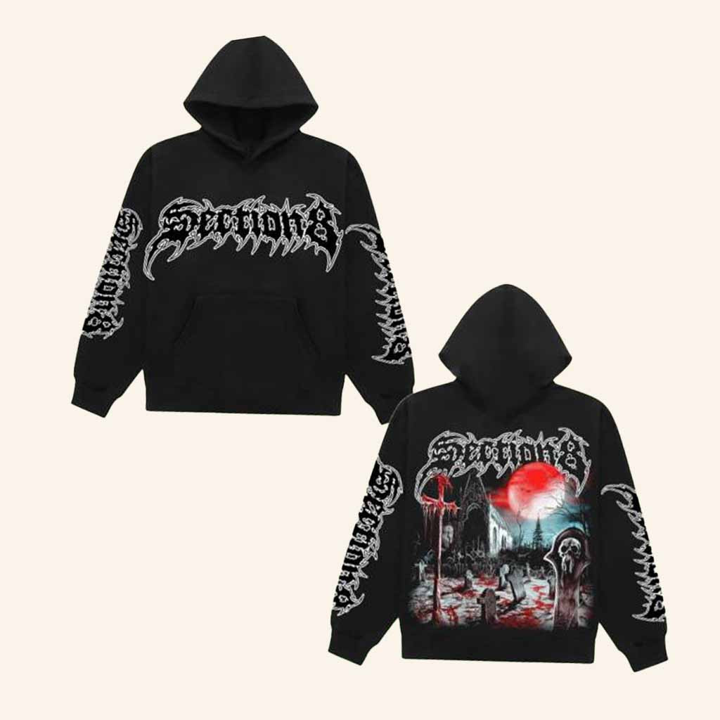 Section 8 Merch Church Yard Black Hoodie Best Halloween Gifts Ideas Section 8 Merch Church Yard Black Hoodie Best Halloween Gifts Ideas
