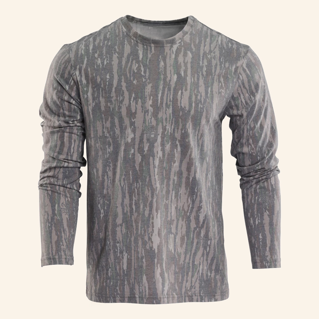 Seek One Merch Faded Camo Logo Long Sleeve T-Shirt Christmas Gift Ideas For Him