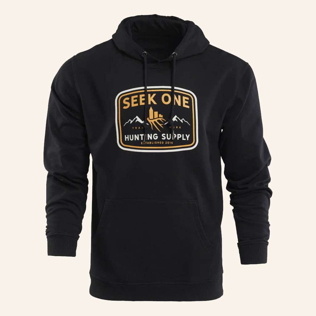 Seek One Merch Hunting Supply Black Hoodie Christmas Gift Ideas For Boyfriend Seek One Merch Hunting Supply Black Hoodie Christmas Gift Ideas For Boyfriend