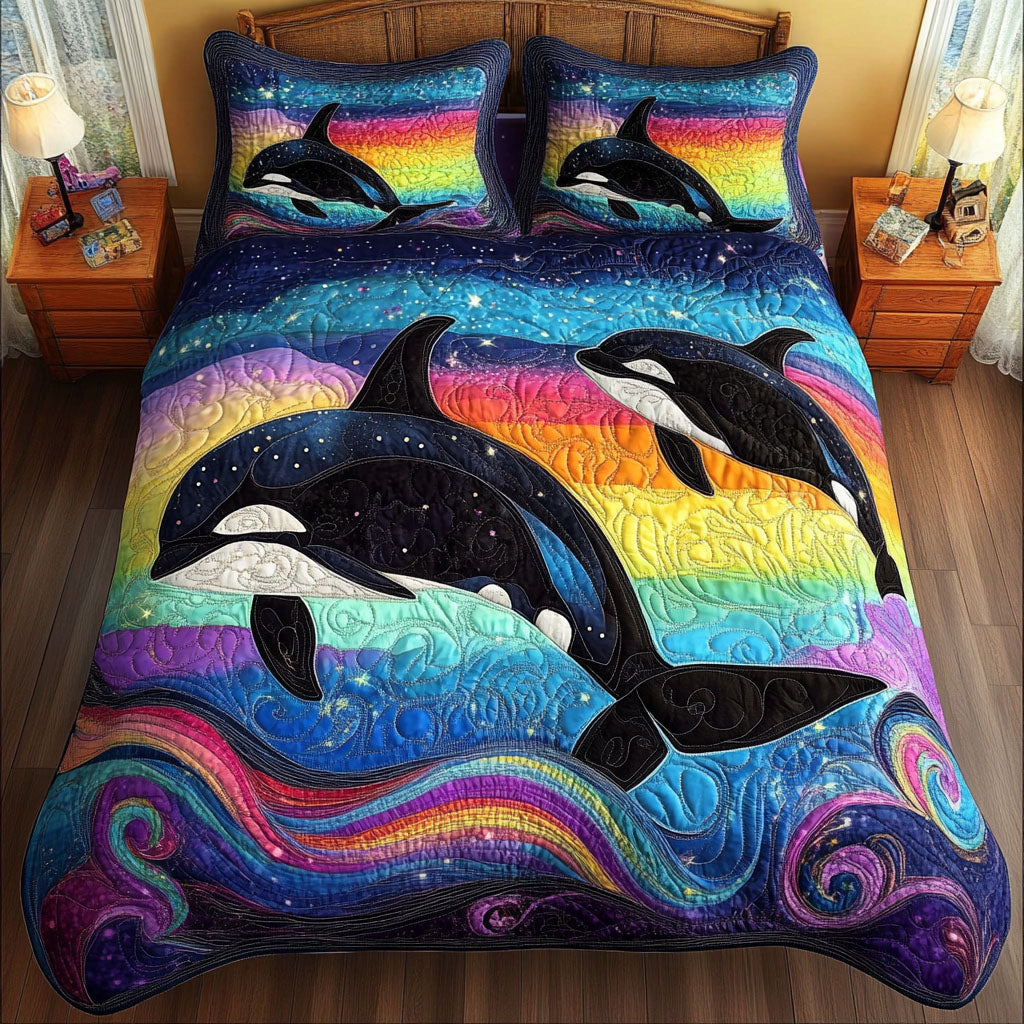 Shadow Serenade Quilted Bedding Set Duvet Cover Bedspreads Orca Whale Gift Ideas Shadow Serenade Quilted Bedding Set Duvet Cover Bedspreads Orca Whale Gift Ideas